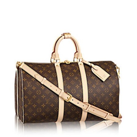 Fake Louis Vuitton Keepall Bandoulière 45 Monogram M41418 Replica Replica Louis Vuitton Keepall Bandoulière 45 Monogram M41418