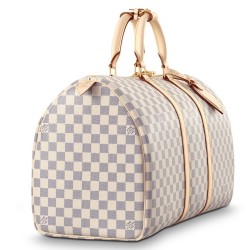 Replica Louis Vuitton  Keepall 50 Damier Azur N41430