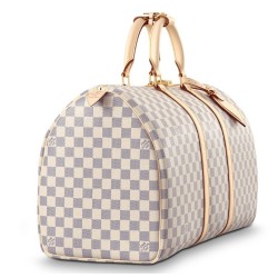 Replica Louis Vuitton  Keepall 50 Damier Azur N41430