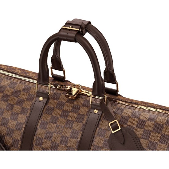 Replica Louis Vuitton Keepall Bandoulière 45 Damier Ebene N41428 Replica Louis Vuitton Keepall Bandoulière 45 Damier Ebene N41428
