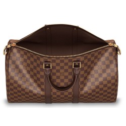 Replica Louis Vuitton  Keepall Bandoulière 45 Damier Ebene N41428