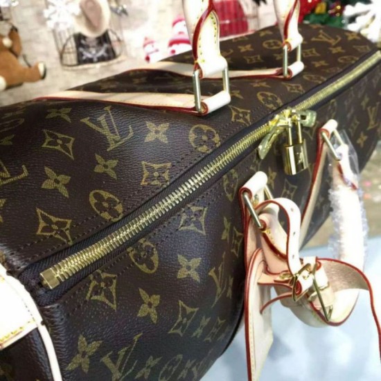 Fake Louis Vuitton Keepall Bandoulière 45 Monogram M41418 Replica Replica Louis Vuitton Keepall Bandoulière 45 Monogram M41418