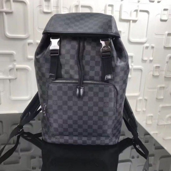 Replica Louis Vuitton  Zack Backpack Damier Graphite N40005