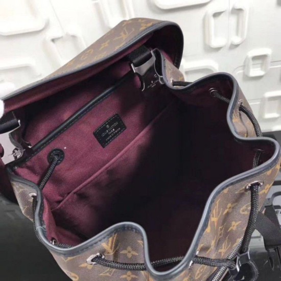 Replica Louis Vuitton Zack Backpack Monogram Macassar M43422 Replica Louis Vuitton Zack Backpack Monogram Macassar M43422