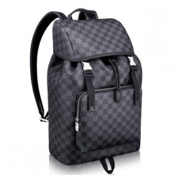 Replica Louis Vuitton  Zack Backpack Damier Graphite N40005