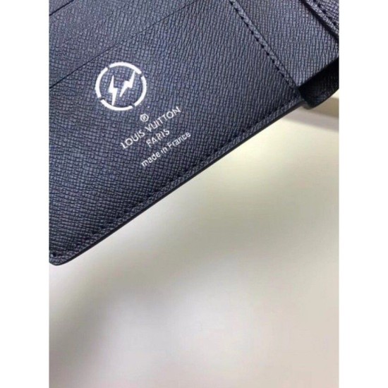 Replica Louis Vuitton Multiple Wallet Monogram Eclipse M61695