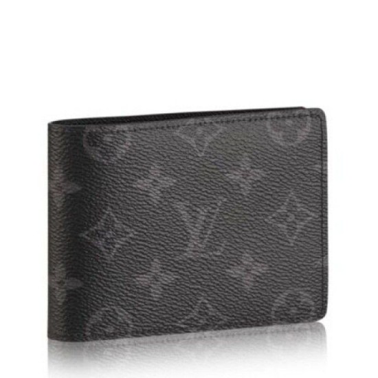 Replica Louis Vuitton Multiple Wallet Monogram Eclipse M61695