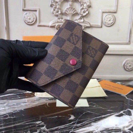 Replica Louis Vuitton Victorine Wallet Damier Ebene N41659