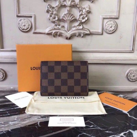 Replica Louis Vuitton Victorine Wallet Damier Ebene N41659