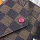 Replica Louis Vuitton Victorine Wallet Damier Ebene N41659
