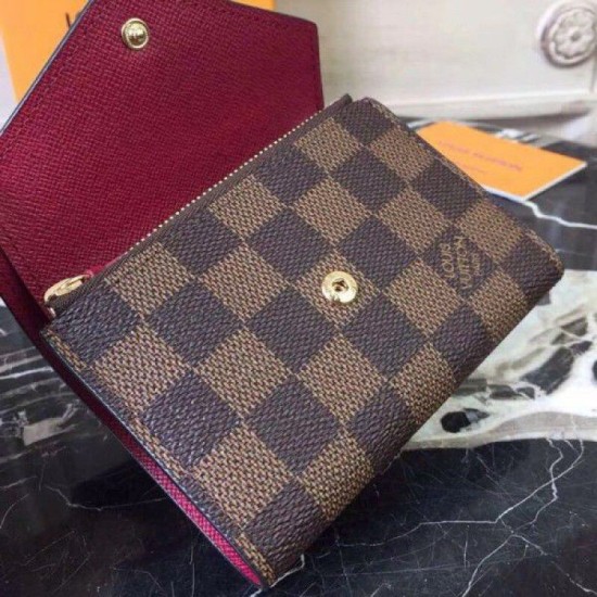 Replica Louis Vuitton Victorine Wallet Damier Ebene N41659