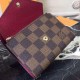 Replica Louis Vuitton Victorine Wallet Damier Ebene N41659