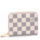 Fake Louis Vuitton Zippy Coin Purse Damier Azur N60229 Replica