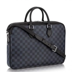 Fake Louis Vuitton  Dandy MM Bag Damier Cobalt N44000 Replica