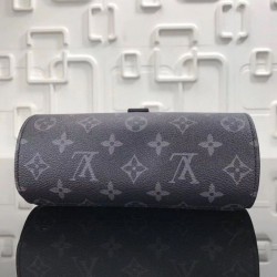 Replica Louis Vuitton  3 Watch Case Monogram Eclipse M43385
