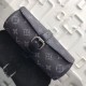Fake Louis Vuitton 3 Watch Case Monogram Eclipse M43385 Replica Replica Louis Vuitton 3 Watch Case Monogram Eclipse M43385