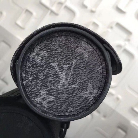 Fake Louis Vuitton 3 Watch Case Monogram Eclipse M43385 Replica Replica Louis Vuitton 3 Watch Case Monogram Eclipse M43385