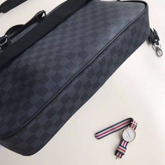 Replica Louis Vuitton Dandy MM Bag Damier Cobalt N44000 Fake Louis Vuitton Dandy MM Bag Damier Cobalt N44000 Replica