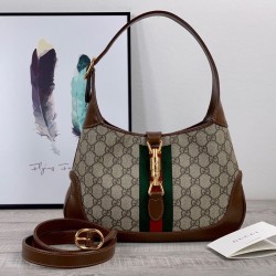 Fake Gucci Jackie 1961 Small Hobo Bag 636706 Coffee Replica