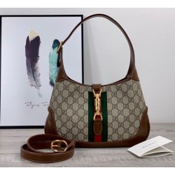 Fake Gucci Jackie 1961 Small Hobo Bag 636706 Coffee Replica