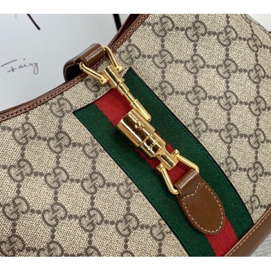 Fake Gucci Jackie 1961 Small Hobo Bag 636706 Coffee Replica Fake Gucci Jackie 1961 Small Hobo Bag 636706 Coffee Replica