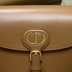 Replica Christian Dior Medium Dior Bobby Bag M9319 Coffee