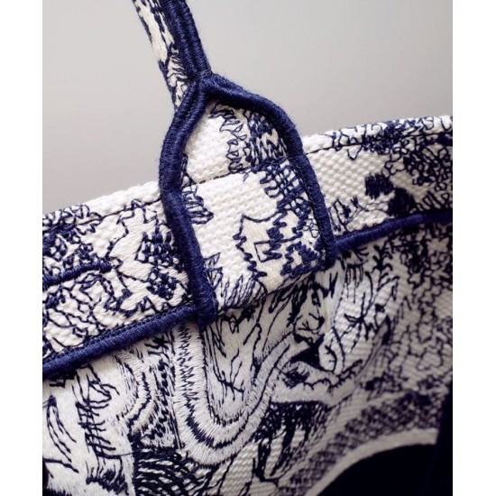 Fake Christian Dior Catherine Tote Dark Blue Replica Replica Christian Dior Catherine Tote Dark Blue