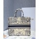 Fake Christian Dior Book Tote Multicolor Dior Around the World Embroidery Blue Replica Fake Christian Dior Book Tote Multicolor Dior Around the World Embroidery Blue Replica