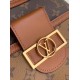 Fake Louis Vuitton Hobo Dauphine PM Monogram Reverse M45194 Replica