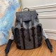 Fake Louis Vuitton Christopher PM Backpack Monogram Eclipse M45419 Replica