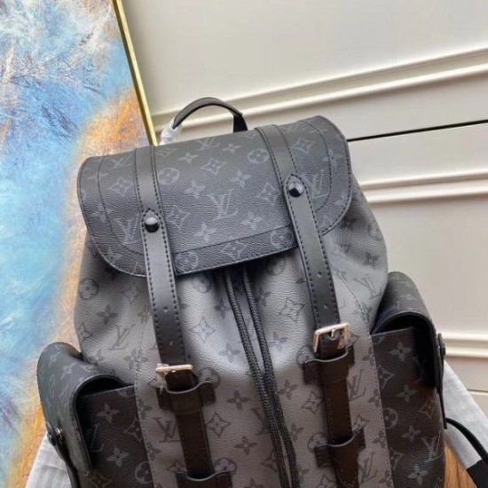 Fake Louis Vuitton Christopher PM Backpack Monogram Eclipse M45419 Replica
