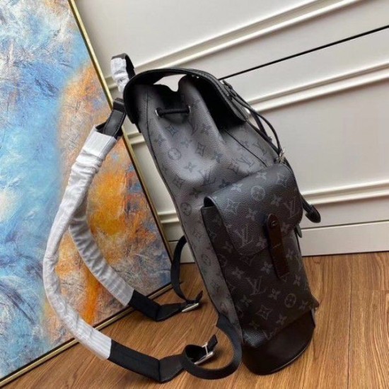 Fake Louis Vuitton Christopher PM Backpack Monogram Eclipse M45419 Replica