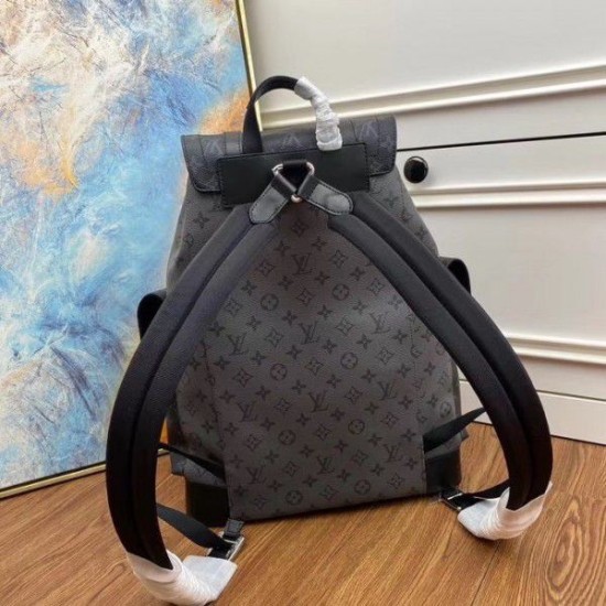 Fake Louis Vuitton Christopher PM Backpack Monogram Eclipse M45419 Replica