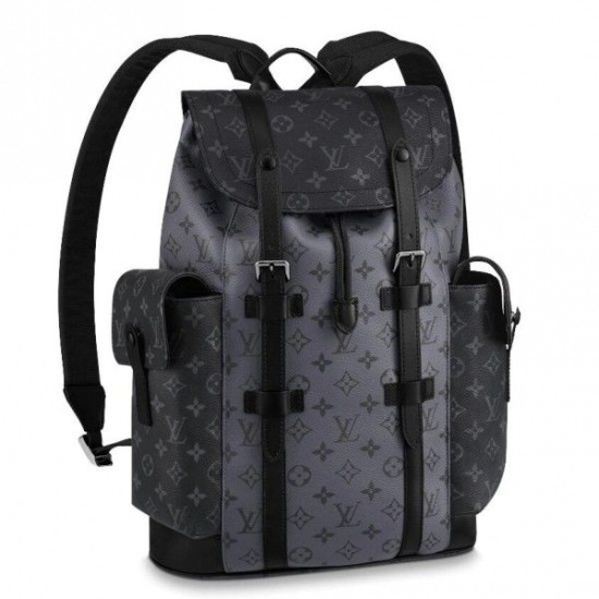 Fake Louis Vuitton Christopher PM Backpack Monogram Eclipse M45419 Replica