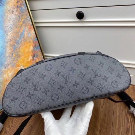 Fake Louis Vuitton Christopher PM Backpack Monogram Eclipse M45419 Replica