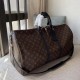 Replica Louis Vuitton Keepall Bandouliere 55 Monogram Macassar M56714