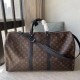 Replica Louis Vuitton Keepall Bandouliere 55 Monogram Macassar M56714