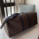 Replica Louis Vuitton Keepall Bandouliere 55 Monogram Macassar M56714
