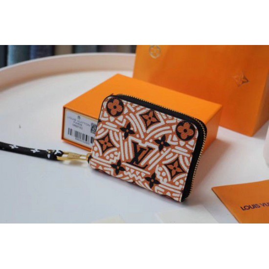 Replica Louis Vuitton LV Crafty Zippy Coin Purse M69496