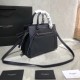 Replica YSL Saint Laurent East Side Smooth Leather Small Tote Bag 554116 Navy Blue