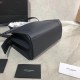 Replica YSL Saint Laurent East Side Smooth Leather Small Tote Bag 554116 Navy Blue