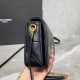Replica YSL Saint Laurent Jamie Medium Carre Rive Gauche Flap Bag Black Fake YSL Saint Laurent Jamie Medium Carre Rive Gauche Flap Bag Black Replica