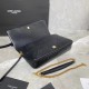 Replica YSL Saint Laurent Jamie Medium Carre Rive Gauche Flap Bag Black Fake YSL Saint Laurent Jamie Medium Carre Rive Gauche Flap Bag Black Replica