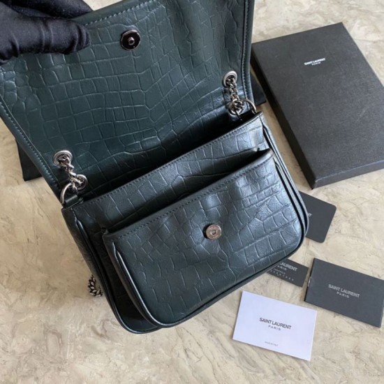 Fake YSL Saint Laurent Niki Medium Bag Black Replica Fake YSL Saint Laurent Niki Medium Bag Black Replica