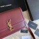 Replica YSL Saint Laurent Solferino Medium Monogram Satchel Bag Claret Replica YSL Saint Laurent Solferino Medium Monogram Satchel Bag Claret