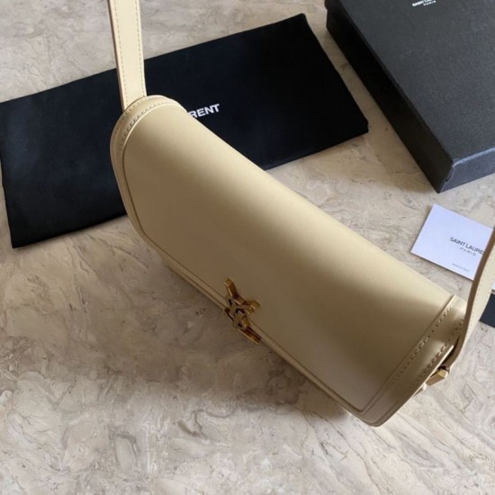 Fake YSL Saint Laurent Solferino Medium Monogram Satchel Bag Apricot Replica Fake YSL Saint Laurent Solferino Medium Monogram Satchel Bag Apricot Replica