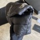 Replica YSL Saint Laurent Loulou Puffer Medium Bag Quilted Wrinkly Matte Leather Black Fake YSL Saint Laurent Loulou Puffer Medium Bag Quilted Wrinkly Matte Leather Black Replica