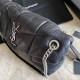 Replica YSL Saint Laurent Loulou Puffer Medium Bag Quilted Wrinkly Matte Leather Black Fake YSL Saint Laurent Loulou Puffer Medium Bag Quilted Wrinkly Matte Leather Black Replica