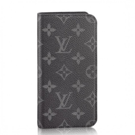 Replica Louis Vuitton iPhone 6 Plus Folio Monogram Eclipse M61700 Fake Louis Vuitton iPhone 6 Plus Folio Monogram Eclipse M61700 Replica
