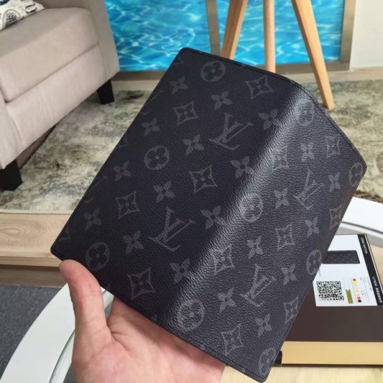 Fake Louis Vuitton Brazza Wallet Monogram Eclipse M61697 Replica Replica Louis Vuitton Brazza Wallet Monogram Eclipse M61697